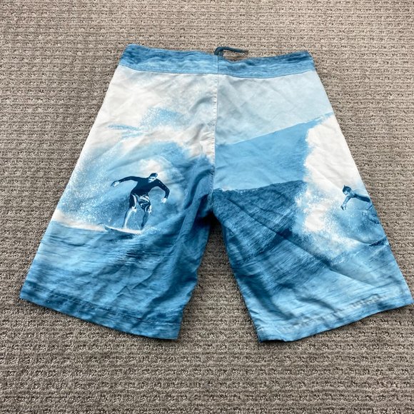 Corona Extra Beer Swim Trunks Men Small S Blue White Bathing Suit Board Shorts - Picture 4 of 12